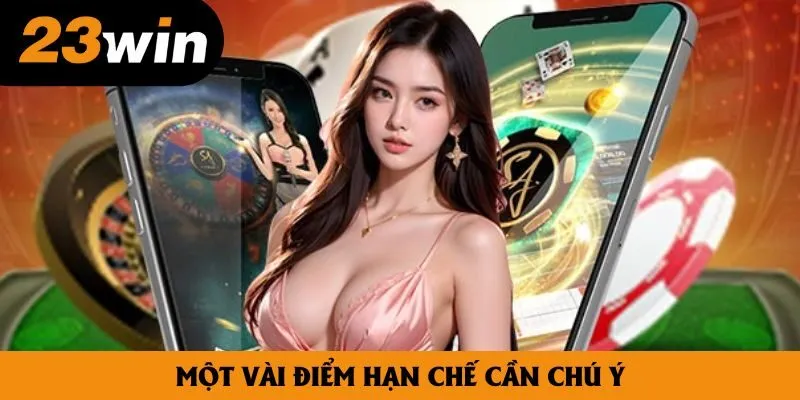 Một vài điểm hạn chế cần chú ý Một vài điểm hạn chế cần chú ý